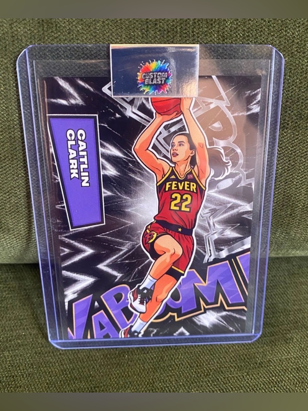 Custom Caitlin Clark Kaboom!! Fever WNBA KB01
